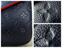 Louis Vuitton Pochette M&Atilde;&copy;tis in Marine Rouge Empreinte