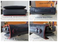 Louis Vuitton Pochette M&Atilde;&copy;tis in Marine Rouge Empreinte