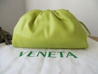 Bottega Veneta The Mini Pouch in Kiwi Calfskin Nappa