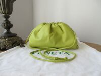 Bottega Veneta The Mini Pouch in Kiwi Calfskin Nappa