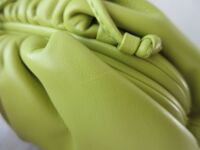 Bottega Veneta The Mini Pouch in Kiwi Calfskin Nappa