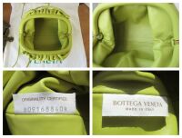 Bottega Veneta The Mini Pouch in Kiwi Calfskin Nappa