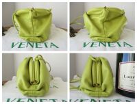 Bottega Veneta The Mini Pouch in Kiwi Calfskin Nappa
