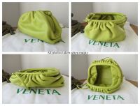 Bottega Veneta The Mini Pouch in Kiwi Calfskin Nappa