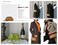 Bottega Veneta The Mini Pouch in Kiwi Calfskin Nappa