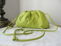 Bottega Veneta The Mini Pouch in Kiwi Calfskin Nappa