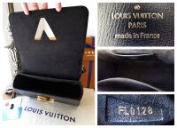 Louis Vuitton Twist MM in Monogram Blossom Noir
