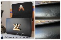 Louis Vuitton Twist MM in Monogram Blossom Noir