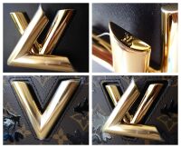 Louis Vuitton Twist MM in Monogram Blossom Noir