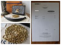 Louis Vuitton Twist MM in Monogram Blossom Noir