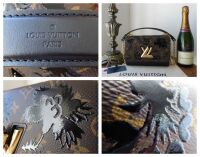 Louis Vuitton Twist MM in Monogram Blossom Noir