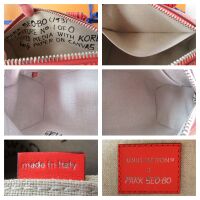 Louis Vuitton X Park SEO-BO Keepall 25 Bandouli&Atilde;&uml;re in Autumn Maple Red XL E