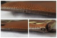 Mulberry Multi Zip Pouch in Oak Natural Vegetable Tanned Leather