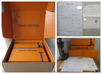 Louis Vuitton Trio Messenger Bag in Sky Blue Monogram Tiagarama