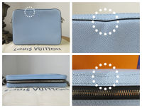 Louis Vuitton Trio Messenger Bag in Sky Blue Monogram Tiagarama