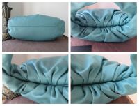 Bottega Veneta Small The Shoulder Pouch Hobo in Turquoise Calfskin Nappa