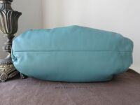 Bottega Veneta Small The Shoulder Pouch Hobo in Turquoise Calfskin Nappa