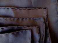 Chanel Silk Square Scarf Carre in Black with Red & Gold Shoulder Chain Prin