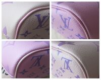 Louis Vuitton Ltd Ed Spring in the City Hobo PM in Giant Monogram Sunrise M