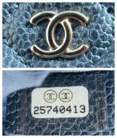 Chanel Mini O Case Zipped Pouch in Pearly Petroleum Blue Soft Quilted Cavia