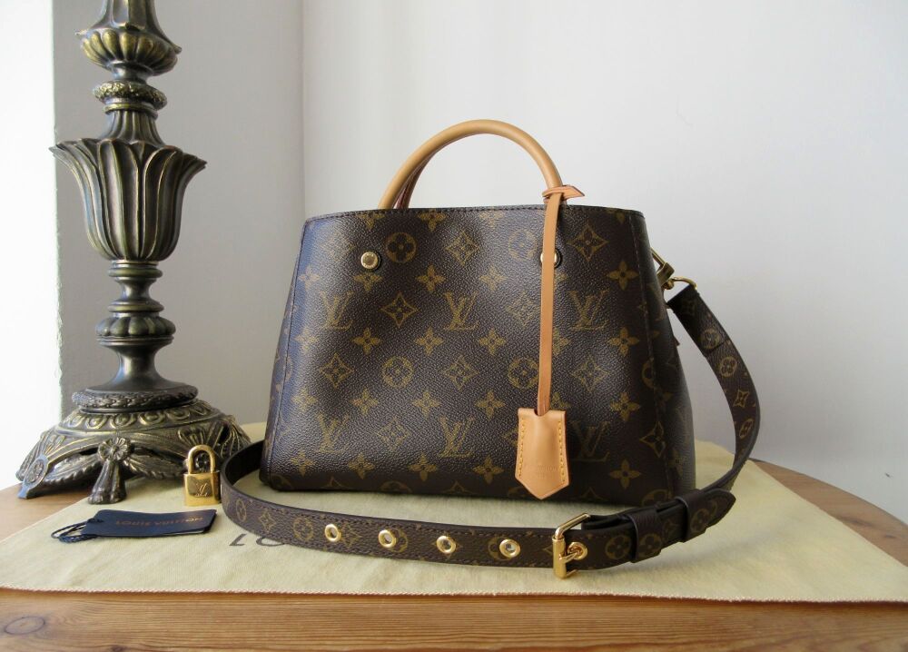 Louis Vuitton Montaigne BB in Monogram Bandouli&egrave;re