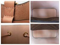 Louis Vuitton N&Atilde;&copy;oNo&Atilde;&copy; Neo Noe in Damier Ebene Venus Pink