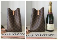 Louis Vuitton N&Atilde;&copy;oNo&Atilde;&copy; Neo Noe in Damier Ebene Venus Pink