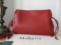 Mulberry Large Iris in Rust Heavy Grain Leather