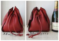 Mulberry Large Iris in Rust Heavy Grain Leather