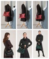 Mulberry Large Iris in Rust Heavy Grain Leather