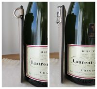 Louis Vuitton Zip Pochette Wristlet Pouch in Galet Beige Mahina Leather As 