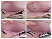 Louis Vuitton Sarah Wallet in Monogram Rose Ballerine