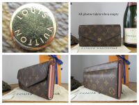 Louis Vuitton Sarah Wallet in Monogram Rose Ballerine