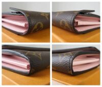 Louis Vuitton Sarah Wallet in Monogram Rose Ballerine