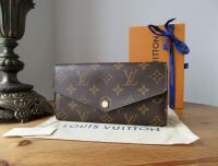 Louis Vuitton Sarah Wallet in Monogram Rose Ballerine