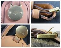 Mulberry Trolley Cabin Suitcase in Leopard Printed Birds Nest Scotchgrain