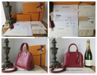 Louis Vuitton Alma BB in Seasonal Monogram Rouge Red Epi - New