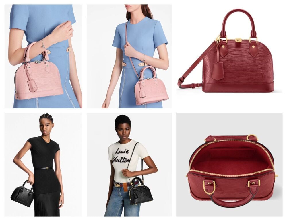 Louis Vuitton Alma BB in Seasonal Monogram Rouge Red Epi - New*