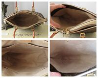 Louis Vuitton Pallas MM Tote in Monogram Dune