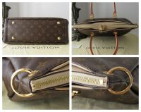 Louis Vuitton Pallas MM Tote in Monogram Dune