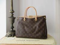 Louis Vuitton Pallas MM Tote in Monogram Dune
