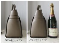 Mulberry Small Zipped Bayswater in Clay Small Classic Grain