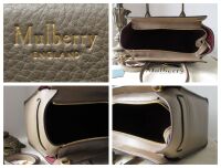 Mulberry Small Zipped Bayswater in Clay Small Classic Grain