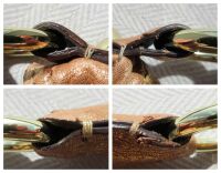 Mulberry Large Daria Hobo in Rose Gold Sparkle Metallic Ostrich Leather