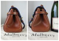 Mulberry Mini Alexa in Smooth Glossy Oak Pigment Blue - New*