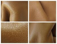 Bottega Veneta The Mini Pouch in Camel Calfskin Nappa