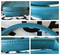 Marc Jacobs Medium The Tote Shoulder Bag in Harbor Blue Leather