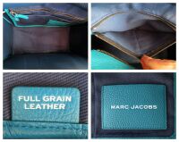 Marc Jacobs Medium The Tote Shoulder Bag in Harbor Blue Leather