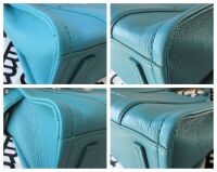 Marc Jacobs Medium The Tote Shoulder Bag in Harbor Blue Leather