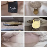 Mulberry Small Double Zipped Bayswater Tote in Taupe Small Classic Grain